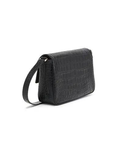 Tom Ford Women's Small Croc-Embossed Leather Shoulder Bag | Thumbnail 4 Tom Ford Women's Small Croc-Embossed Leather Shoulder Bag | Thumbnail 4