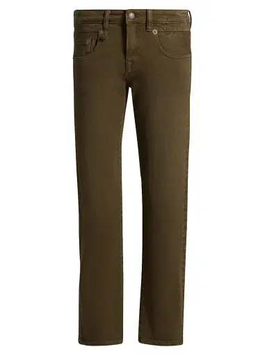R13 Women's Boy Straight-Leg Crop Jeans - Military Green Stretch - Size 28 | Thumbnail 1 R13 Women's Boy Straight-Leg Crop Jeans - Military Green Stretch - Size 28 | Thumbnail 1
