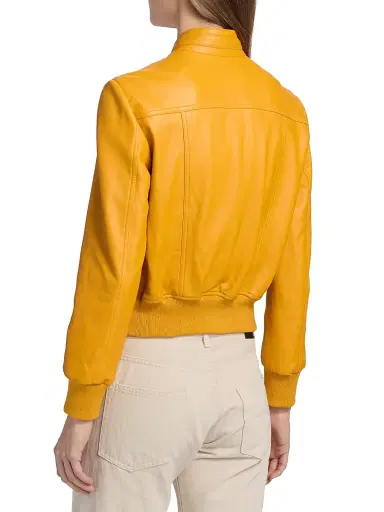 R13 Women's Shrunken Leather Jacket | Thumbnail 5 R13 Women's Shrunken Leather Jacket | Thumbnail 5