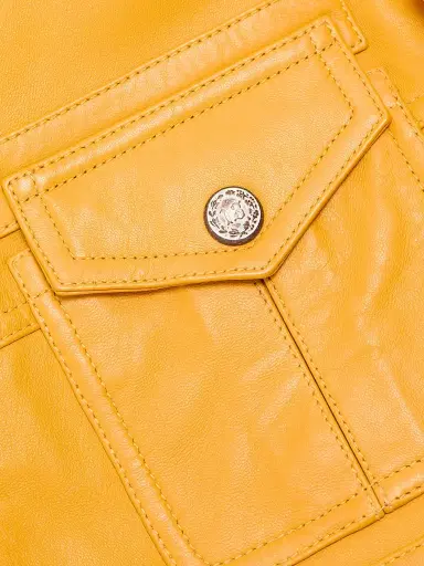 R13 Women's Shrunken Leather Jacket | Thumbnail 7 R13 Women's Shrunken Leather Jacket | Thumbnail 7