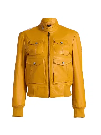 R13 Women's Shrunken Leather Jacket | Thumbnail 1 R13 Women's Shrunken Leather Jacket | Thumbnail 1