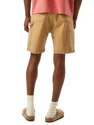 Corridor Men's Denim Painter Shorts - Gold | Thumbnail 3 Corridor Men's Denim Painter Shorts - Gold | Thumbnail 3