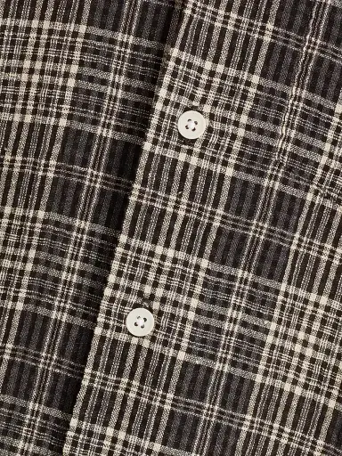 Corridor Men's Plaid Seersucker Short-Sleeve Shirt | Thumbnail 7 Corridor Men's Plaid Seersucker Short-Sleeve Shirt | Thumbnail 7