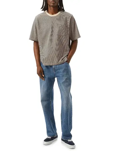 Corridor Men's Striped Cotton T-Shirt | Thumbnail 2 Corridor Men's Striped Cotton T-Shirt | Thumbnail 2
