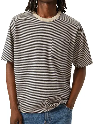 Corridor Men's Striped Cotton T-Shirt | Thumbnail 1 Corridor Men's Striped Cotton T-Shirt | Thumbnail 1