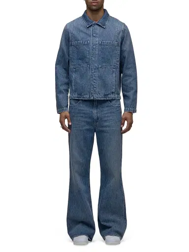 Hudson Jeans Men's Denim Work Jacket - Rail | Thumbnail 2 Hudson Jeans Men's Denim Work Jacket - Rail | Thumbnail 2