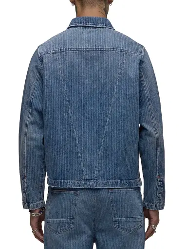 Hudson Jeans Men's Denim Work Jacket - Rail | Thumbnail 6 Hudson Jeans Men's Denim Work Jacket - Rail | Thumbnail 6