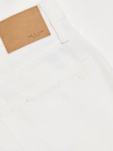 rag & bone Women's Featherweight Stevie Slim Tapered Barrel-Leg Jeans - White - Size 32 | Thumbnail 7 rag & bone Women's Featherweight Stevie Slim Tapered Barrel-Leg Jeans - White - Size 32 | Thumbnail 7