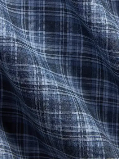 Ralph Lauren Purple Label Men's Aston Brushed Cotton Plaid Button-Front Shirt | Thumbnail 8 Ralph Lauren Purple Label Men's Aston Brushed Cotton Plaid Button-Front Shirt | Thumbnail 8