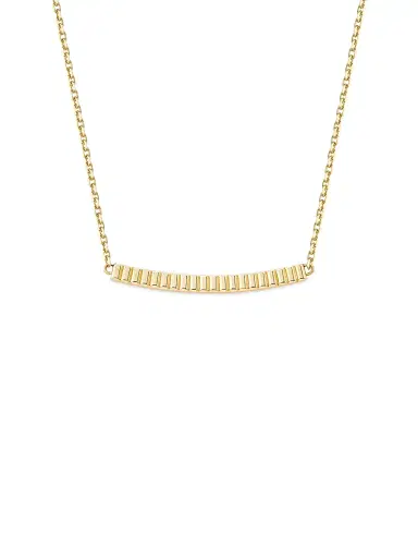 Boucheron Women's Quatre 18K Yellow Gold Grosgrain Bar Pendant Necklace - Yellow Gold | Thumbnail 1 Boucheron Women's Quatre 18K Yellow Gold Grosgrain Bar Pendant Necklace - Yellow Gold | Thumbnail 1