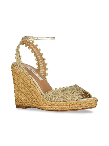Aquazzura Women's Kahlo 105MM Espadrille Wedge Sandals | Thumbnail 3 Aquazzura Women's Kahlo 105MM Espadrille Wedge Sandals | Thumbnail 3