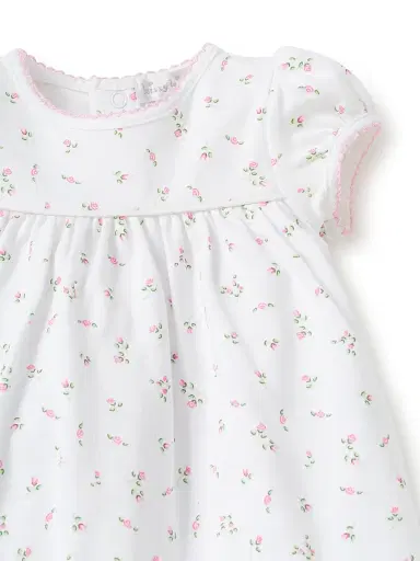 Kissy Kissy Baby Girl's Garden Rose Print Dress & Bloomers Set - White 12 Months | Thumbnail 3 Kissy Kissy Baby Girl's Garden Rose Print Dress & Bloomers Set - White 12 Months | Thumbnail 3