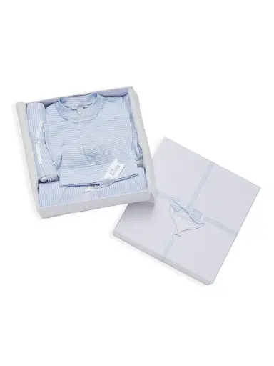 Kissy Kissy 5-Piece Baby Boy's Simple Stripe Gift Set | Thumbnail 2 Kissy Kissy 5-Piece Baby Boy's Simple Stripe Gift Set | Thumbnail 2