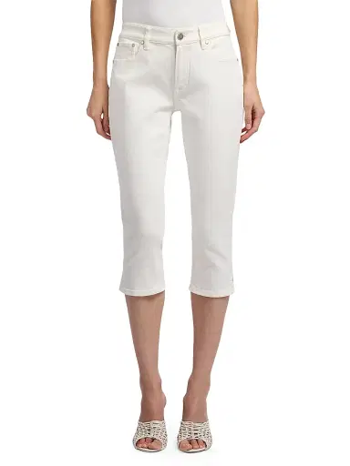 Ralph Lauren Collection Women's Breona Capri Jeans - Optic White - Size 32 | Thumbnail 3 Ralph Lauren Collection Women's Breona Capri Jeans - Optic White - Size 32 | Thumbnail 3