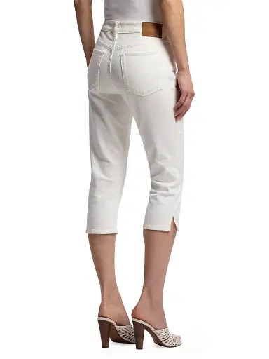 Ralph Lauren Collection Women's Breona Capri Jeans - Optic White - Size 32 | Thumbnail 5 Ralph Lauren Collection Women's Breona Capri Jeans - Optic White - Size 32 | Thumbnail 5