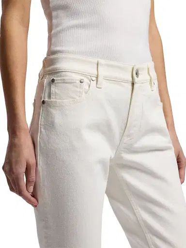 Ralph Lauren Collection Women's Breona Capri Jeans - Optic White - Size 32 | Thumbnail 6 Ralph Lauren Collection Women's Breona Capri Jeans - Optic White - Size 32 | Thumbnail 6