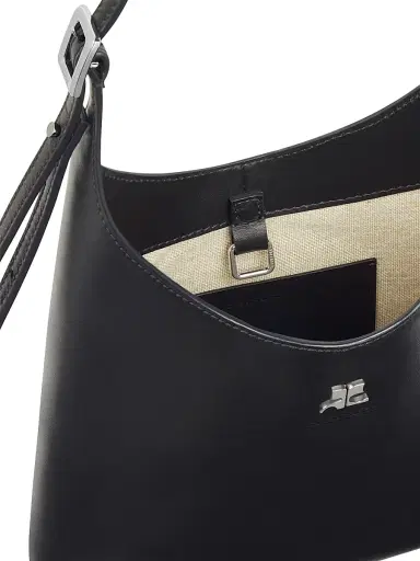 Courrèges Women's Melt Leather Tote Bag - Black | Thumbnail 4 Courrèges Women's Melt Leather Tote Bag - Black | Thumbnail 4