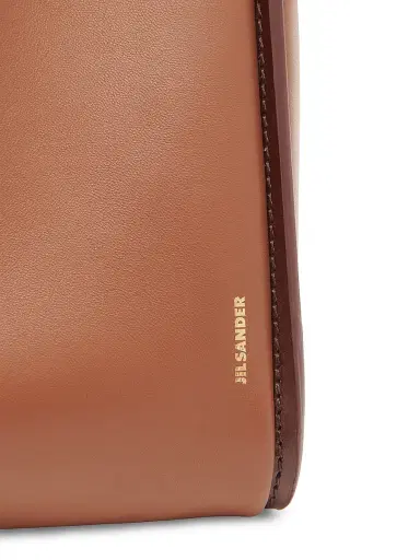 Jil Sander Women's Pivot Leather Tote Bag - Grape | Thumbnail 5 Jil Sander Women's Pivot Leather Tote Bag - Grape | Thumbnail 5