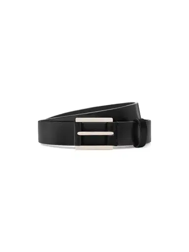 Tom Ford Men's Vacchetta Leather Buckle Belt - Black - Size 44 | Thumbnail 1 Tom Ford Men's Vacchetta Leather Buckle Belt - Black - Size 44 | Thumbnail 1