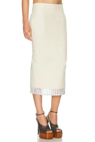 The Attico Low Rise Midi Skirt | Thumbnail 2 The Attico Low Rise Midi Skirt | Thumbnail 2