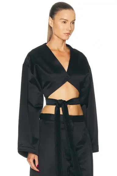 ALAÏA Wrap Jacket | Thumbnail 2 ALAÏA Wrap Jacket | Thumbnail 2