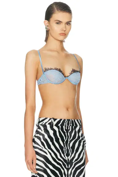 The Attico Lace Bra | Thumbnail 2 The Attico Lace Bra | Thumbnail 2