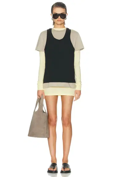 WARDROBE.NYC Layered Tunic Top | Thumbnail 1 WARDROBE.NYC Layered Tunic Top | Thumbnail 1