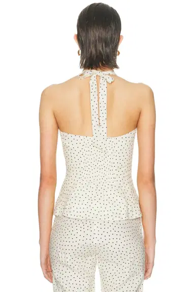 Aexae Linen Halter Neck Top | Thumbnail 3 Aexae Linen Halter Neck Top | Thumbnail 3