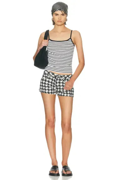 R13 Striped Skinny Strap Cami Top | Thumbnail 4 R13 Striped Skinny Strap Cami Top | Thumbnail 4