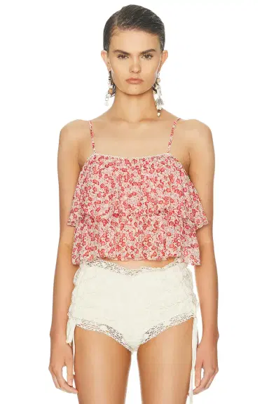 ISABEL MARANT ÉTOILE Erisa Top | Thumbnail 1 ISABEL MARANT ÉTOILE Erisa Top | Thumbnail 1