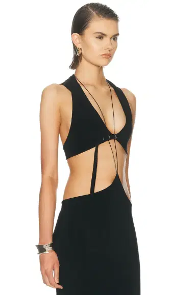 Grace Ling Belted Hood Bralette Top | Thumbnail 3 Grace Ling Belted Hood Bralette Top | Thumbnail 3