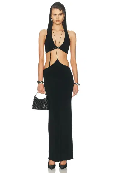 Grace Ling Belted Hood Bralette Top | Thumbnail 5 Grace Ling Belted Hood Bralette Top | Thumbnail 5