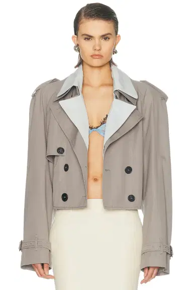 THE ATTICO Trench Bomber Jacket | Thumbnail 2 THE ATTICO Trench Bomber Jacket | Thumbnail 2