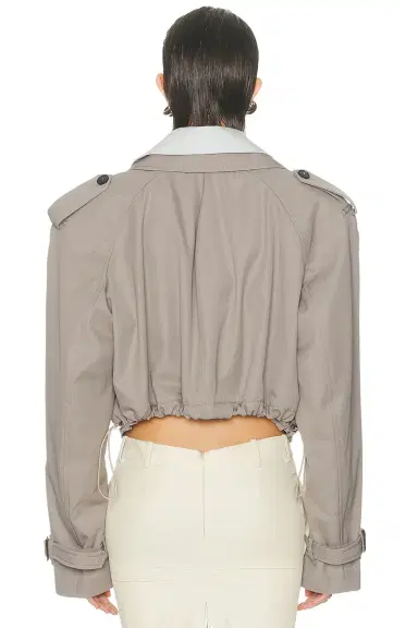 THE ATTICO Trench Bomber Jacket | Thumbnail 4 THE ATTICO Trench Bomber Jacket | Thumbnail 4