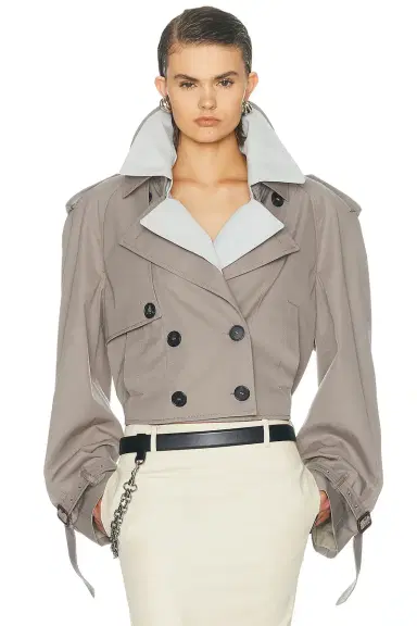 THE ATTICO Trench Bomber Jacket | Thumbnail 1 THE ATTICO Trench Bomber Jacket | Thumbnail 1