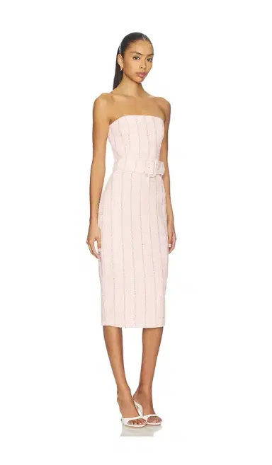 Amanda Uprichard Fae Midi Dress | Thumbnail 2 Amanda Uprichard Fae Midi Dress | Thumbnail 2