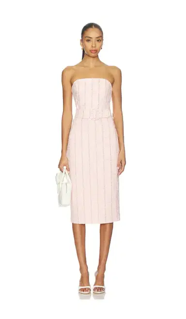 Amanda Uprichard Fae Midi Dress | Thumbnail 1 Amanda Uprichard Fae Midi Dress | Thumbnail 1