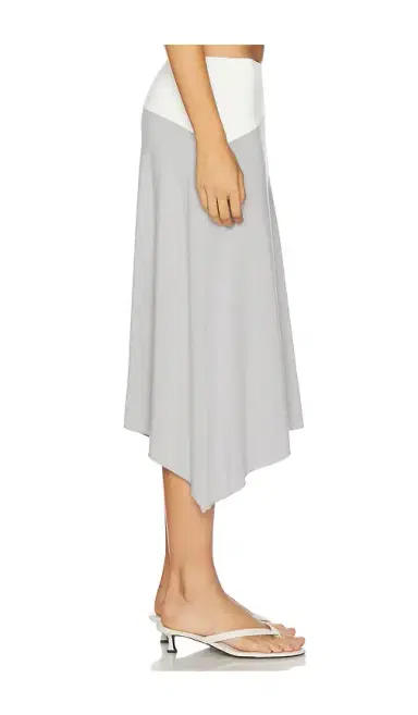 Tiger Mist Curved Yoke Hi Lo Skirt | Thumbnail 2 Tiger Mist Curved Yoke Hi Lo Skirt | Thumbnail 2