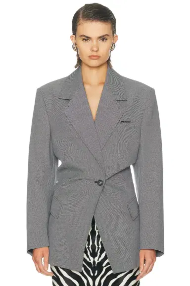 THE ATTICO Cinched Blazer | Thumbnail 4 THE ATTICO Cinched Blazer | Thumbnail 4
