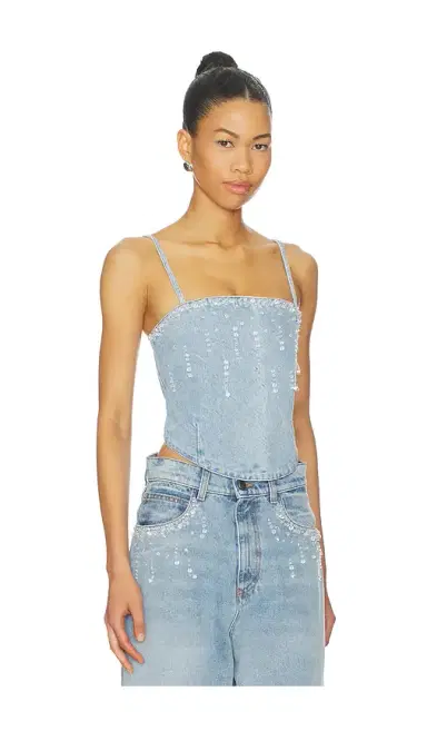GIUSEPPE DI MORABITO Denim Top | Thumbnail 2 GIUSEPPE DI MORABITO Denim Top | Thumbnail 2