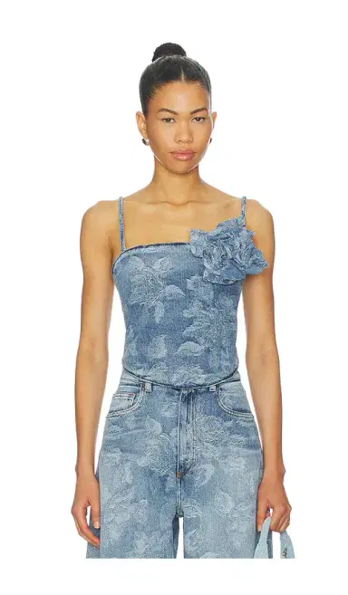 GIUSEPPE DI MORABITO Denim Top | Thumbnail 1 GIUSEPPE DI MORABITO Denim Top | Thumbnail 1