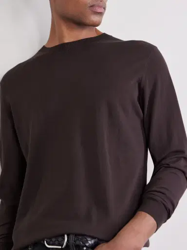 PIACENZA 1733 Cotton Sweater - Men | Thumbnail 5 PIACENZA 1733 Cotton Sweater - Men | Thumbnail 5