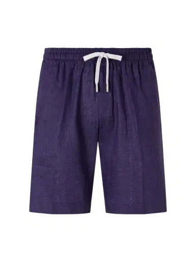 FEDELI Alfa Straight-Leg Linen Drawstring Shorts - Men | Thumbnail 1 FEDELI Alfa Straight-Leg Linen Drawstring Shorts - Men | Thumbnail 1