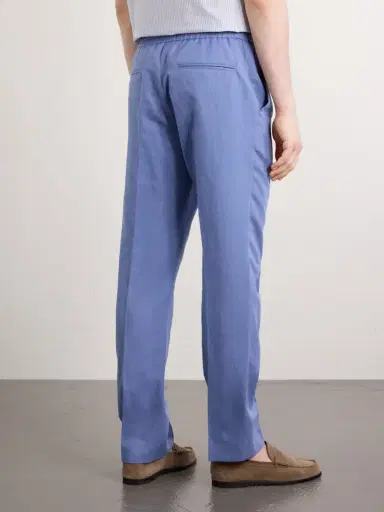Paul Smith Straight-Leg Cotton, Linen and Lyocell-Blend Trousers - Men | Thumbnail 4 Paul Smith Straight-Leg Cotton, Linen and Lyocell-Blend Trousers - Men | Thumbnail 4