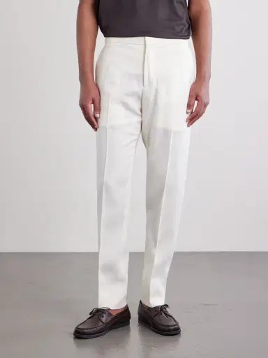 Zegna Straight-Leg Linen-Twill Trousers - Men | Thumbnail 3 Zegna Straight-Leg Linen-Twill Trousers - Men | Thumbnail 3
