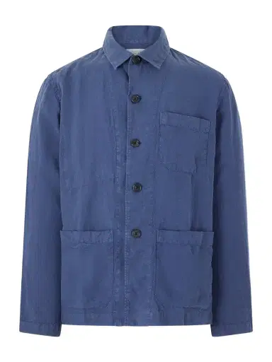 Hartford Perry Linen and Cotton-Blend Woven Jacket - Men | Thumbnail 1 Hartford Perry Linen and Cotton-Blend Woven Jacket - Men | Thumbnail 1