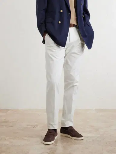 Brunello Cucinelli Suede Penny Loafers - Men | Thumbnail 2 Brunello Cucinelli Suede Penny Loafers - Men | Thumbnail 2