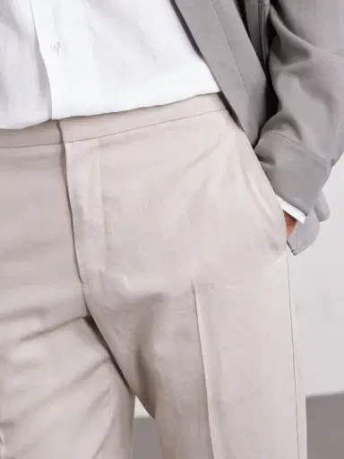 Zegna Straight-Leg Linen Trousers - Men | Thumbnail 5 Zegna Straight-Leg Linen Trousers - Men | Thumbnail 5