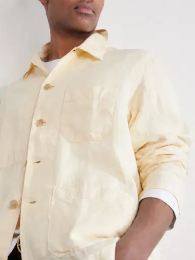 Hartford Perry Linen and Cotton-Blend Woven Jacket - Men | Thumbnail 5 Hartford Perry Linen and Cotton-Blend Woven Jacket - Men | Thumbnail 5