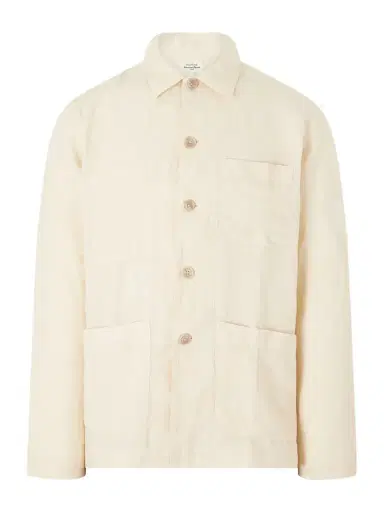 Hartford Perry Linen and Cotton-Blend Woven Jacket - Men | Thumbnail 1 Hartford Perry Linen and Cotton-Blend Woven Jacket - Men | Thumbnail 1